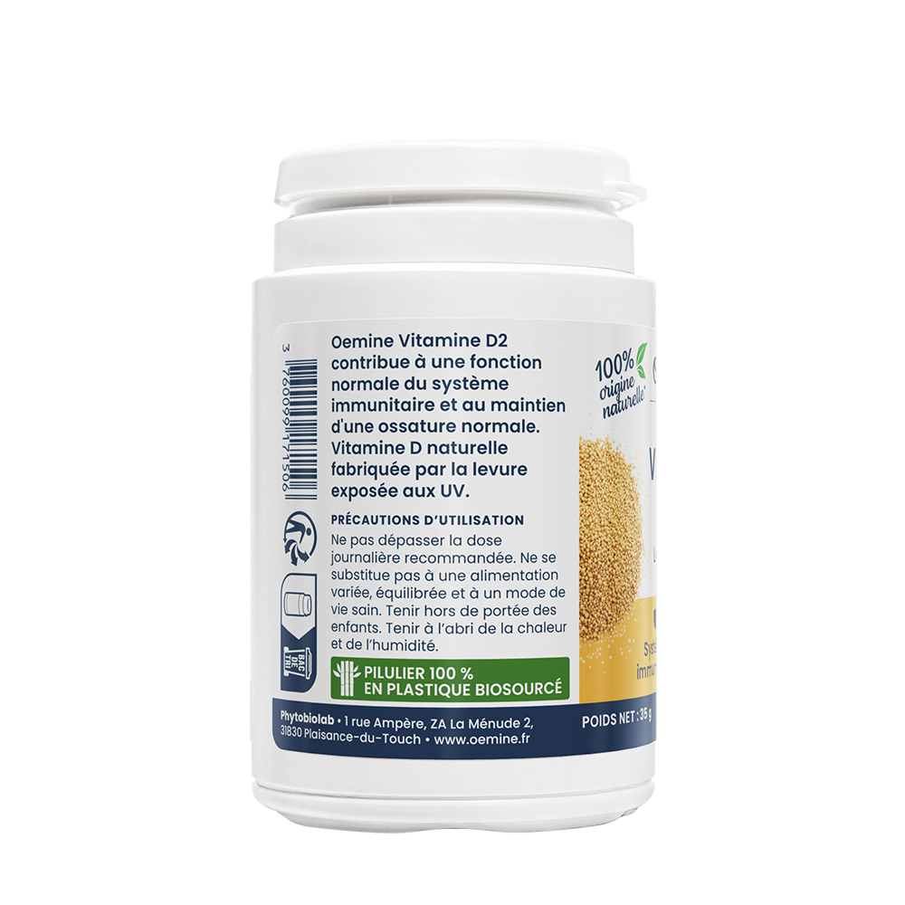 oemine vitamine D2 60 -2