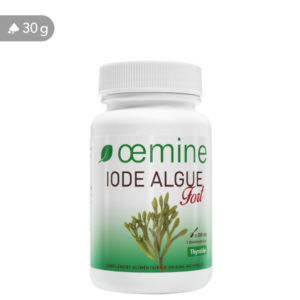 Oemine iode Algue fort pour un apport optimal d’iode organique
