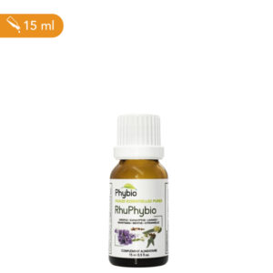 RhuPhybio est un complexe d'huiles essentielles pour tonifier et lutter contre les agents extérieurs.