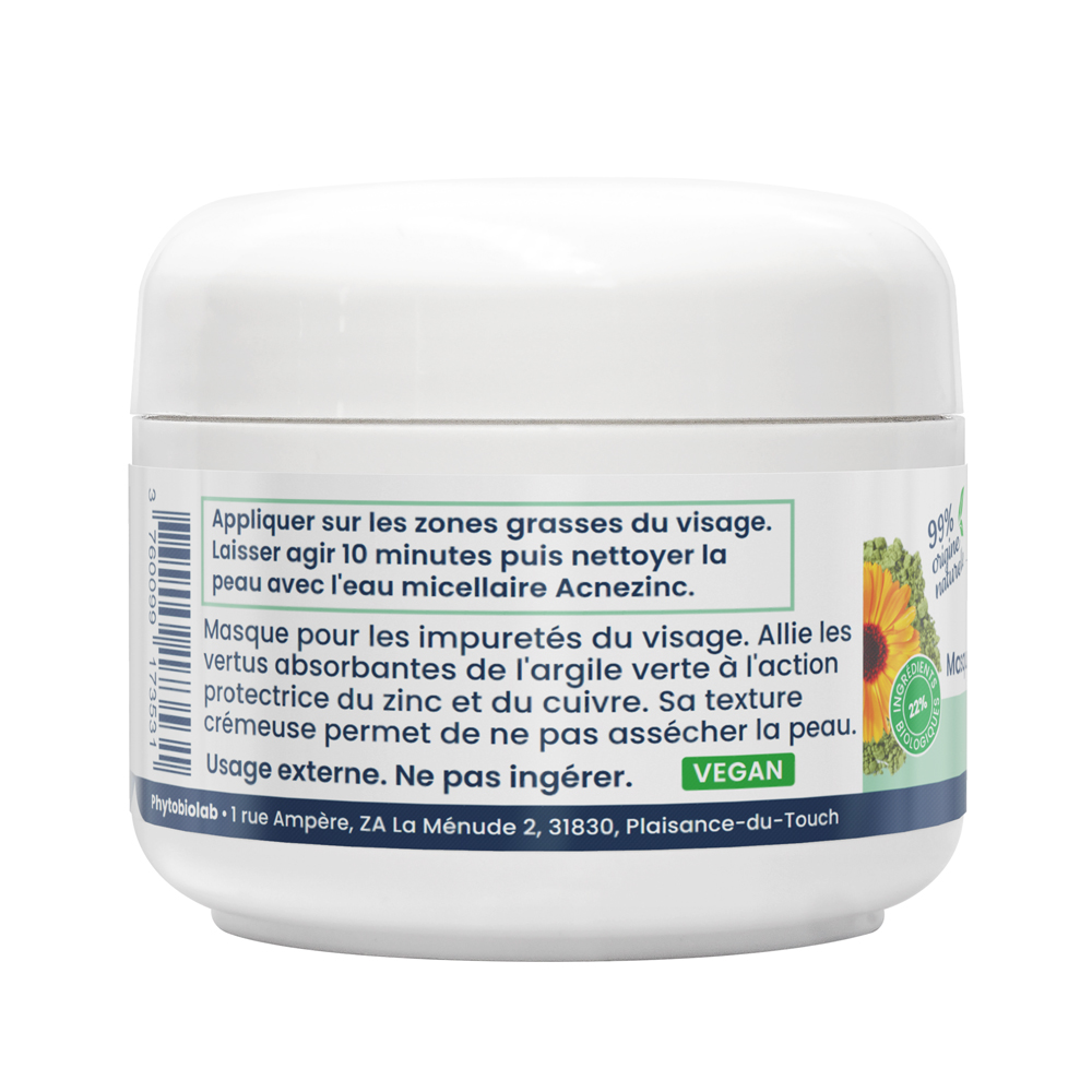 oemine acnezinc masque argile 2