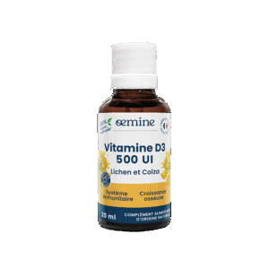 Oemine Vitamine D3 500 UI Végétale Enfant