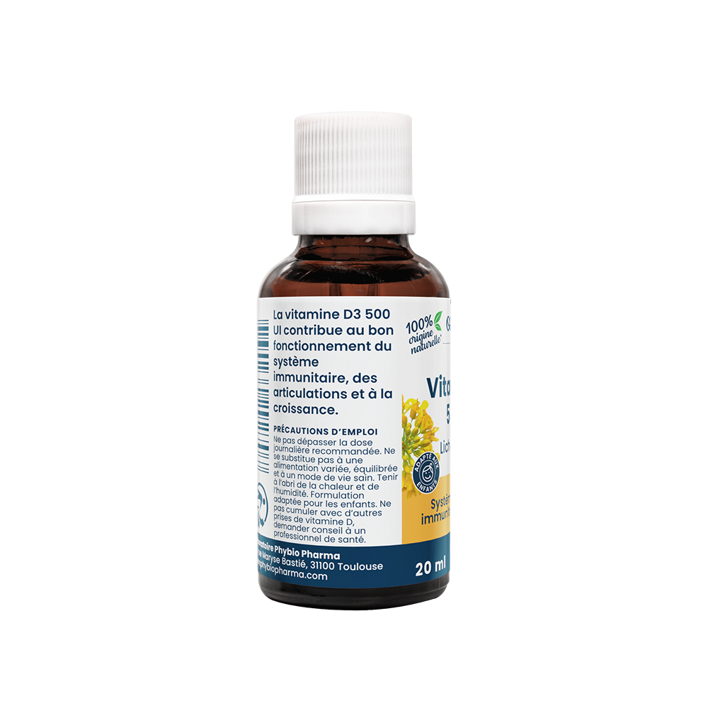 oemine vitamine D3 500 UI 2